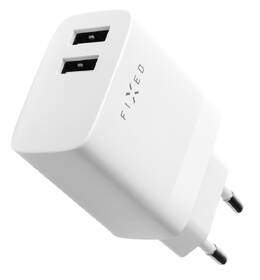 Nabíjačka do siete FIXED 17W Smart Rapid Charge, 2x USB biela

 obrázok produktu 4 z 7
