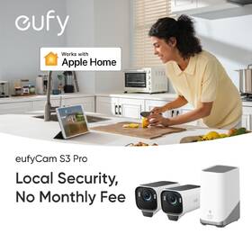 IP kamera Anker eufy S3 Pro 4K (3 ks + HomeBase 3) biely

 obrázok produktu 2 z 6