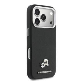 Kryt na mobil Karl Lagerfeld PU Karl and Choupette Heads Pins MagSafe na Apple iPhone 17 Pro Max čierny

 obrázok produktu 3 z 6
