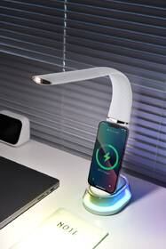 Stolná lampa IMMAX CORELLA, Qi nabíjanie, 7W biela

 obrázok produktu 10 z 10