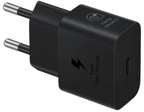 Nabíjačka do siete Samsung EP-T2510, USB-C, 25W + USB-C kábel 1m čierna

 obrázok produktu 1 z 3