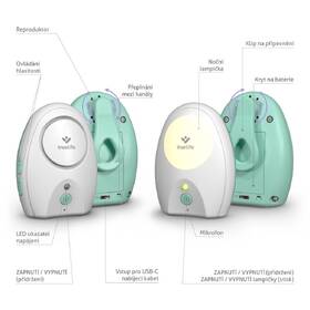 Detská elektronická pestúnka TrueLife NannyTone VM Pocket 

 obrázok produktu 6 z 9