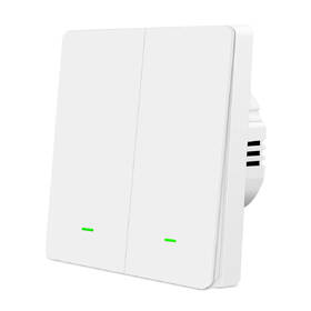 Vypínač Evolveo Dual Switch, Wi-Fi biely

 obrázok produktu 2 z 10