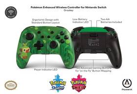 Gamepad PowerA Enhanced Wireless Controller, Nintendo Switch - Pokemon Grookey zelený

 obrázok produktu 4 z 4