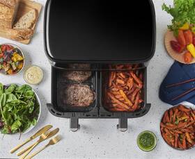 Fritéza teplovzdušná RUSSELL HOBBS 27680-56 Dual Basket, 9 l čierna

 obrázok produktu 13 z 21