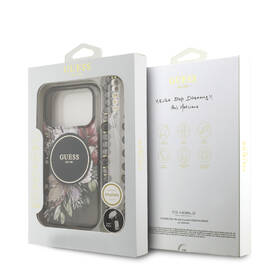 Kryt na mobil Guess IML Flowers Strap MagSafe na Apple iPhone 17 Pro čierny

 obrázok produktu 7 z 7
