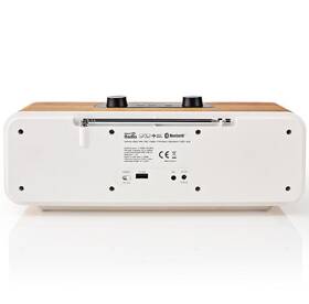 Internetový rádioprijímač s DAB+ Nedis RDIN2500WT biely/drevený

 obrázok produktu 3 z 8