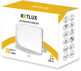 Reflektor RETLUX RSL 250, LED 20W čierny/biely

 obrázok produktu 8 z 8