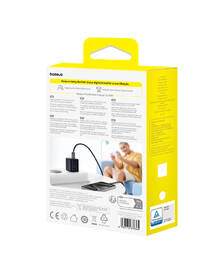 Nabíjačka do siete Baseus PicoGo GaN USB-C PD 45 W čierna

 obrázok produktu 16 z 16