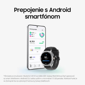 Inteligentné hodinky Samsung Galaxy Watch8 Classic 46 mm biele

 obrázok produktu 10 z 19