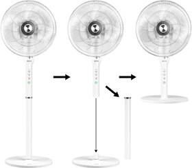 Ventilátor stojanový ECG FS 410 2in1 

 obrázok produktu 5 z 5