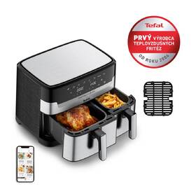 Fritéza teplovzdušná Tefal EY905D10 Dual Easy Fry & Grill 5,2 l + 3,1 l 

 obrázok produktu 9 z 10