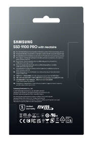SSD Samsung 9100 PRO 4 TB with Heatsink PCIe 5.0 NVMe čierny

 obrázok produktu 8 z 8