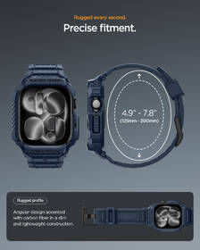 Remienok Spigen Rugged Armor 2 Pro na Apple Watch 42mm 

 obrázok produktu 13 z 16