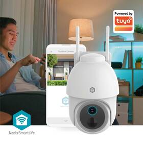 IP kamera Nedis SmartLife WIFICBO51WT, s refletorom biela

 obrázok produktu 8 z 18