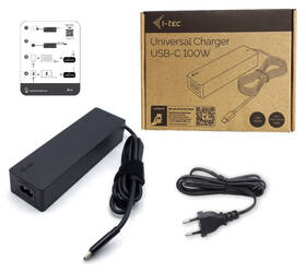 Sieťový adaptér i-tec Universal Charger USB-C PD 3.0 100W čierny

 obrázok produktu 4 z 4
