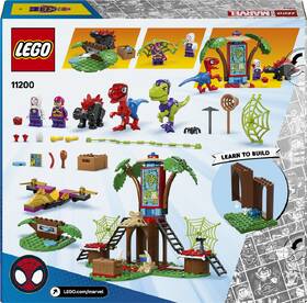 Stavebnica LEGO® Marvel Spidey a jeho fantastickí priatelia  11200 Spidey, Gobby a bitka raptorov v základni na strome 

 obrázok produktu 4 z 9