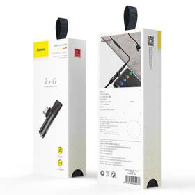 Redukcia Baseus USB-C samec / USB-C samice /3,5mm Jack samice čierna

 obrázok produktu 7 z 7
