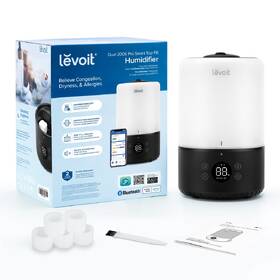 Zvlhčovač vzduchu Levoit DUAL200S PRO čierny/biely

 obrázok produktu 6 z 10