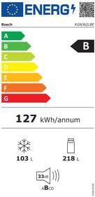 Chladnička s mrazničkou Bosch KGN362LBF PerfectFit 

 obrázok produktu 1 z 15