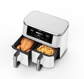 Fritéza teplovzdušná Ninja AF400EUWH Foodie MAX Dual Zone 9,5 l biela

 obrázok produktu 6 z 10
