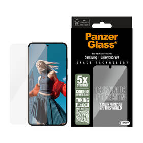 Tvrdené sklo PanzerGlass Ceramic na Samsung Galaxy S25 

 obrázok produktu 3 z 9