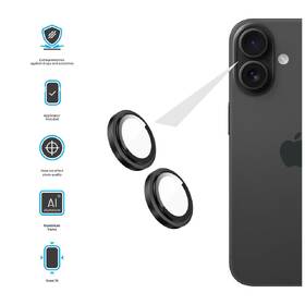 Ochranné sklo šošovky fotoaparátu FIXED Armor Camera Glass na Apple iPhone 17 čierne

 obrázok produktu 2 z 2