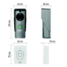 Videozvonček EMOS GoSmart videozvonček IP-09C s Wi-Fi 

 obrázok produktu 10 z 22