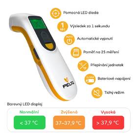 Teplomer Pelo NC400 Swift biely

 obrázok produktu 1 z 9