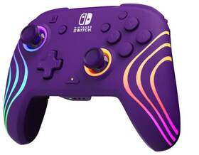Gamepad PDP Afterglow Wave Wireless, Nintendo Switch fialový

 obrázok produktu 5 z 5