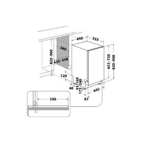 Umývačka riadu Whirlpool WH6IA10BS7L0 

 obrázok produktu 10 z 11
