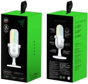 Mikrofón Razer SEIRÉN V3 Chroma RGB biely

 obrázok produktu 4 z 4