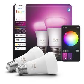 Inteligentná žiarovka Philips Bluetooth, E27, 1100 lm, White and Color Ambiance (2 ks) 

 obrázok produktu 2 z 11