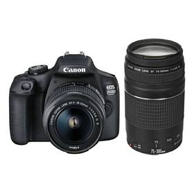 Digitálny fotoaparát Canon 2000D + 18-55 IS II + 75-300 čierny

 obrázok produktu 9 z 9