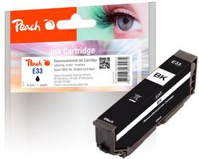 Cartridge Peach Epson 33, T3341, 6,2 ml - foto čierna 

 obrázok produktu 1 z 1