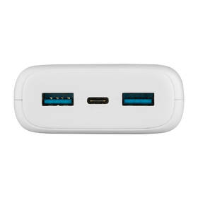 Powerbank FIXED Zen 20 s LCD displejom a výstupom PD 20W, 20 000 mAh biela

 obrázok produktu 2 z 5