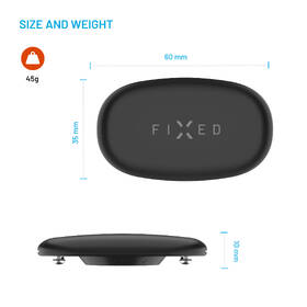 Hrudníkový pás FIXED Pulse Dual čierny

 obrázok produktu 5 z 6
