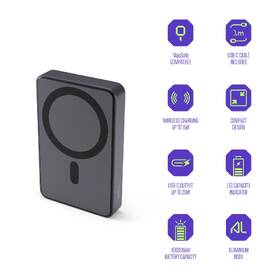 Powerbank Spello by Epico ForcePack Alu 10000mAh sivý

 obrázok produktu 8 z 10
