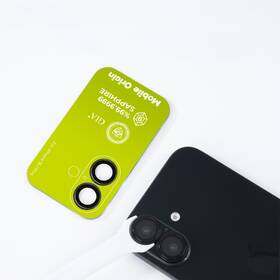 Ochranné sklo šošovky fotoaparátu Mobile Origin Sapphire Lens guards na Apple iPhone 16/16 čierne

 obrázok produktu 2 z 7