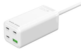 Nabíjačka do siete Mobile Origin Compact MultiHub GaN 100W 3x USB-C + USB-A biela

 obrázok produktu 7 z 17