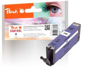 Cartridge Peach Canon CLI-581XXL, 12 ml - foto modrá 

 obrázok produktu 1 z 1