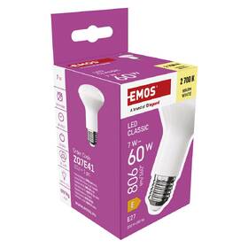 LED žiarovka EMOS Classic reflektor, 7 W, 806lm, E14, teplá biela 

 obrázok produktu 6 z 13