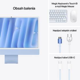 PC all in-one Apple 24" M4 10× CPU 10× GPU, 16 GB, 512 GB - modrý SK 

 obrázok produktu 8 z 8