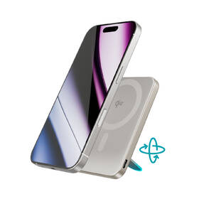 Powerbank Epico UltraPack Mag+  Qi2 Stand 5000mAh 

 obrázok produktu 6 z 8