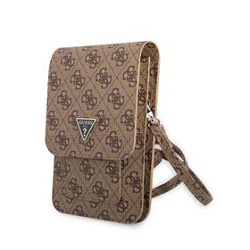 Taštička cez rameno Guess PU 4G Triangle Logo hnedá

 obrázok produktu 1 z 4