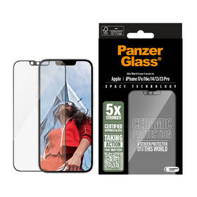 Tvrdené sklo PanzerGlass Ceramic II Apple iPhone 17e/16e/14/13/13 Pro s inštalačným rámčekom 

 obrázok produktu 2 z 3
