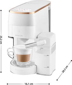 Kapsulový kávovar Sencor SCC 3001WH MARCO POLO biely

 obrázok produktu 8 z 16