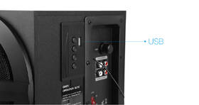 Reproduktory Fenda F&D A140X 2.1, bluetooth, rádio, USB, dálkové ovládání čierne

 obrázok produktu 2 z 6