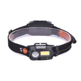 Čelovka Solight 3W + COB, 150 + 60lm, Li-ion čierna

 obrázok produktu 1 z 5