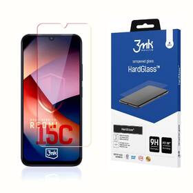 Tvrdené sklo 3mk HardGlass na Xiaomi Redmi 15C 4G 

 obrázok produktu 3 z 3